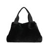 2025 autumn and winter plush cute girl shell bag solid color handbag ins versatile fashion shoulder bag messenger bag