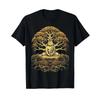 Buddha Yoga Zen Meditation Spiritual In Nature T Shirt Vintage Comfortable Designer Clothes Fashion Homme Slightly