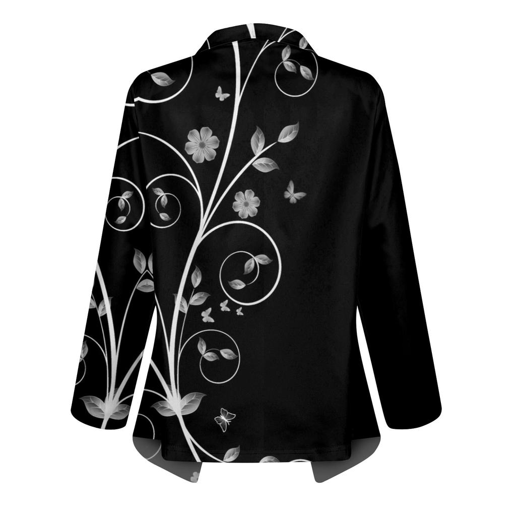 Autumn Women's Fashion Casual Suit Long Sleeve Slim Comfortable Cardigan Coat