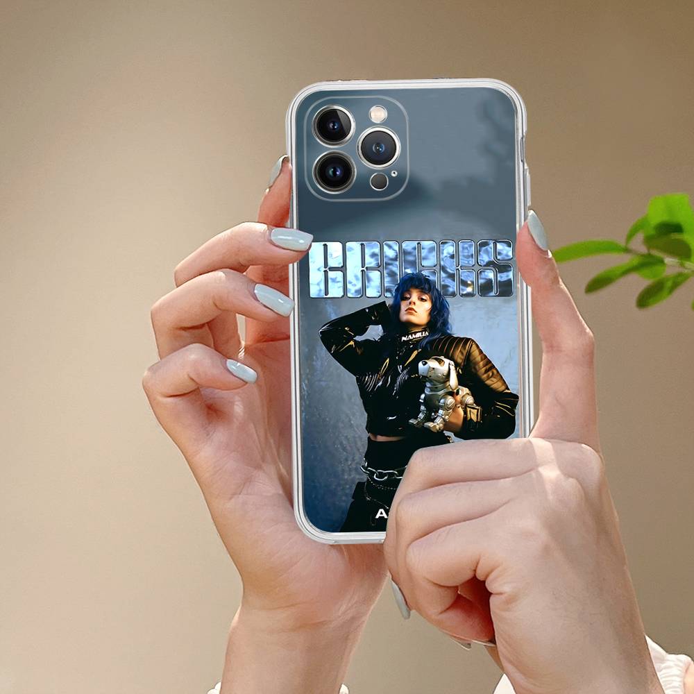 Ashnikko Rapper Transparent Phone Case For IPhone 16 15 14 13 12 11 Pro Max Plus Soft Cover