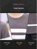 Autumn 2020 Men's Slim Fit Korean Style Round Neck Knitted Pullover Sweater - Fashionable Long Sleeve Base Shirt