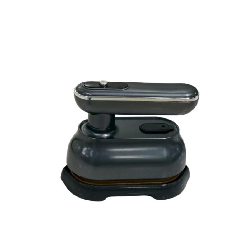 

High-Grade Gray Handheld Garment Steamer & Iron: Portable, Dry/Wet Use, Anti-Scald for Home & Travel EU Plug