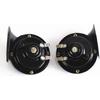 Universal 12V 48V 60V Snail Horn Siren Waterproof Electric Air Horn for Motorcycle Auto Car Scooter Connect to the phone to play music. (60V)