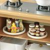 Rotating Condiment Storage Rack Kitchen Condiment Rack TurntableTabletop Cosmetics Storage Rack