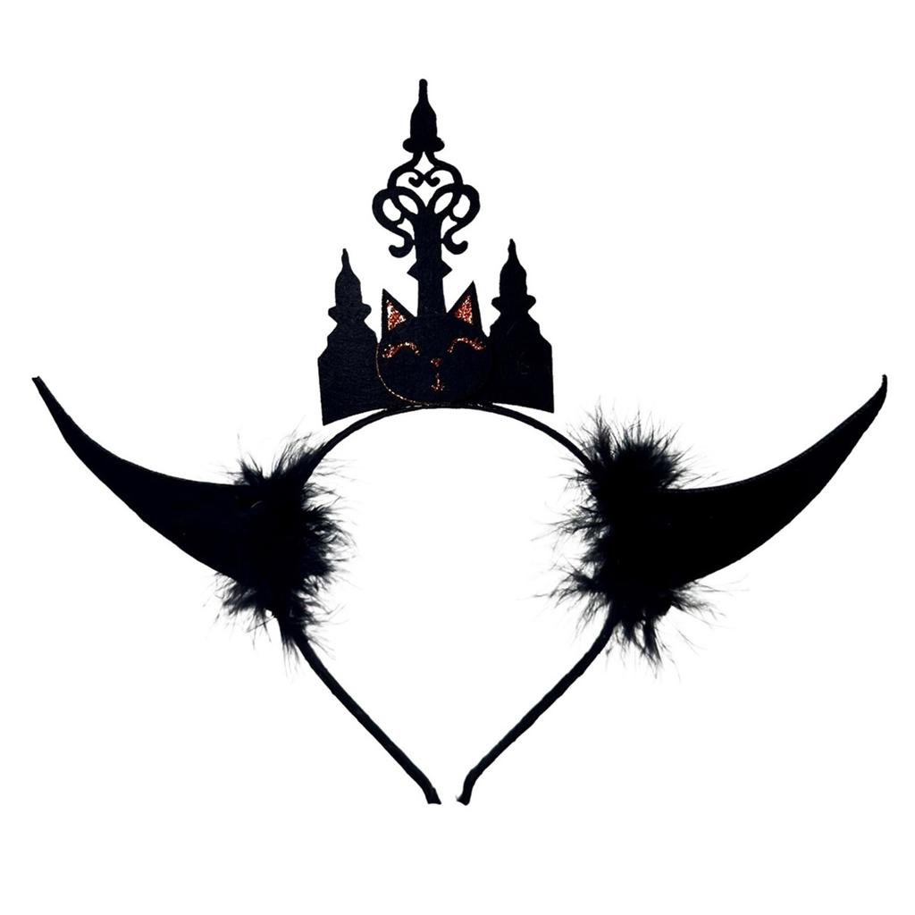 Halloween Bat Headband Soft Lightweight Design Accessory Cosplay Hairband For Costume Parties And Themed Event