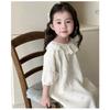 Girls Princess Style Thin 100 Percent Cotton Nightdress Kids Summer Sleepwear Home Clothing