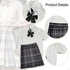 Women Japanese Uniform Outfit Comfortable Cosplay Costume for Shopping Stage