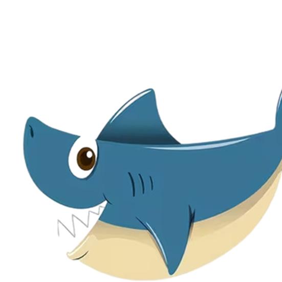 4 Pcs Wood Fish Nautical Wall Decor, Ocean Fish Shark Rustic Hanging Beach Decor, Cartoon Coastal Wall Art for Living Room, Nursery