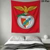 S.L. Benfica CLUB Wall Hanging Printed Fabric Blanket Decorative Tapestries for Bedroom Living Room Home Decor