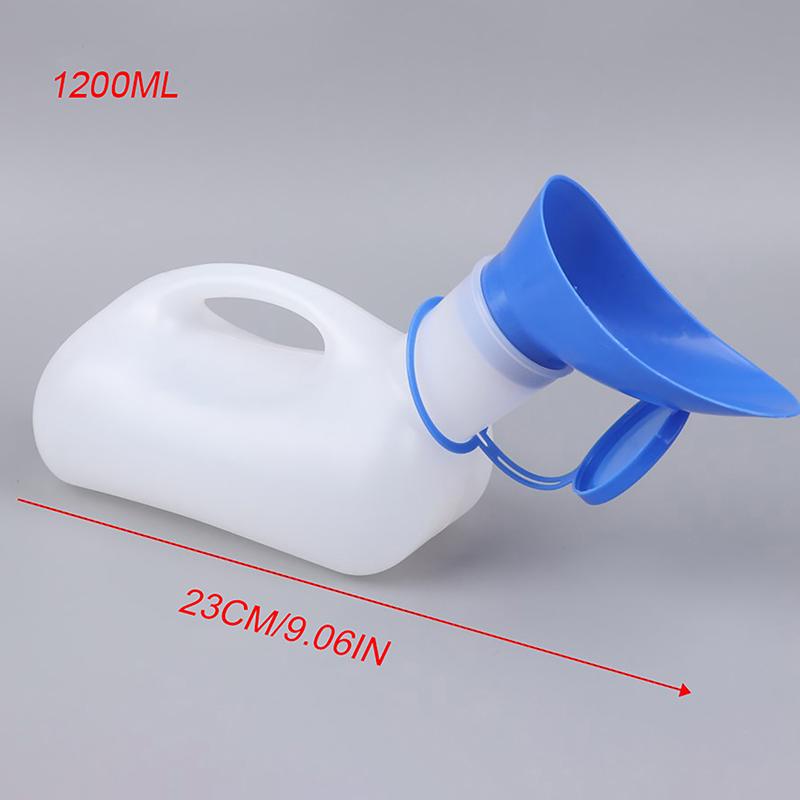 1200Ml Female Male Portable Plastic Mobile Toilet Car Travel Camping Hiking Journey Urinal Long Distances Travel Outdoor Supplli