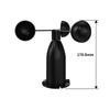 Aluminum Alloy Material 360 Degree 4-20mA/0-5V/0-10V/RS485 Output Outdoor Weather Monitoring Wind Speed and Direction Sensor