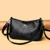 Embossed armpit bag women's shoulder messenger bag