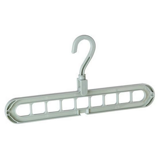 Nine-Hole Rotating Magic Hanger for Storage and Organization
