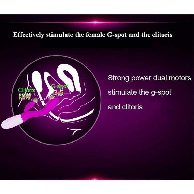 Dildo Vibrator 30-rychlostní duální vibrace G Spot Vibrator Sexuální hračka pro ženy Sexuální hračka pro dospělé Sexy produkty Vibrátory pro ženy