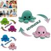 Soft And Adorable Double-sided Flip Reversible Octopus Plush Toy For Kids