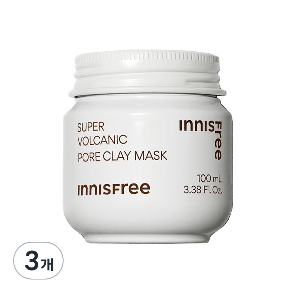 

Innisfree Super Volcanic Pore Mask 100 мл, 1 упаковка, 3 шт.