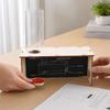Wind Formation Demonstration Apparatus With Wooden Slotted Box and Clear Outlet Tube, Hands-On Airflow Science Activity for Classroom Learning