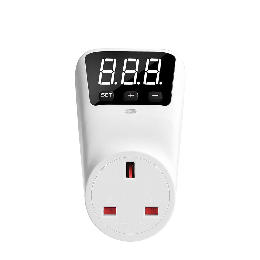 Защита от перенапряжения 16А Белый черный Регулируемая защита от перенапряжения Светодиодные индикаторы Номинальная мощность 3680 Вт Широкая совместимость US
