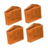 Non Slip Ladder Feet Covers Enhanced Stability Durable Rubber Protector for Mini Folding Ladder Auxiliary
