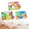Puzzle Board Shape Matching Board Game Montessori Animal Jigsaw Toys  Birthday Gifts