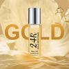 24k Golden Mysterious Ball Perfume Oil, Easy To Carry In Small Package, Lasting Aroma 10ml