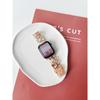 Butterfly Resin Strap for Apple Watch S10-Elastic Retractable Resin Watch Band Female Bracelet for iWatch10/9/8/7/6/5/4/3/2/1/Se/Ultra/Ultra2 42mm