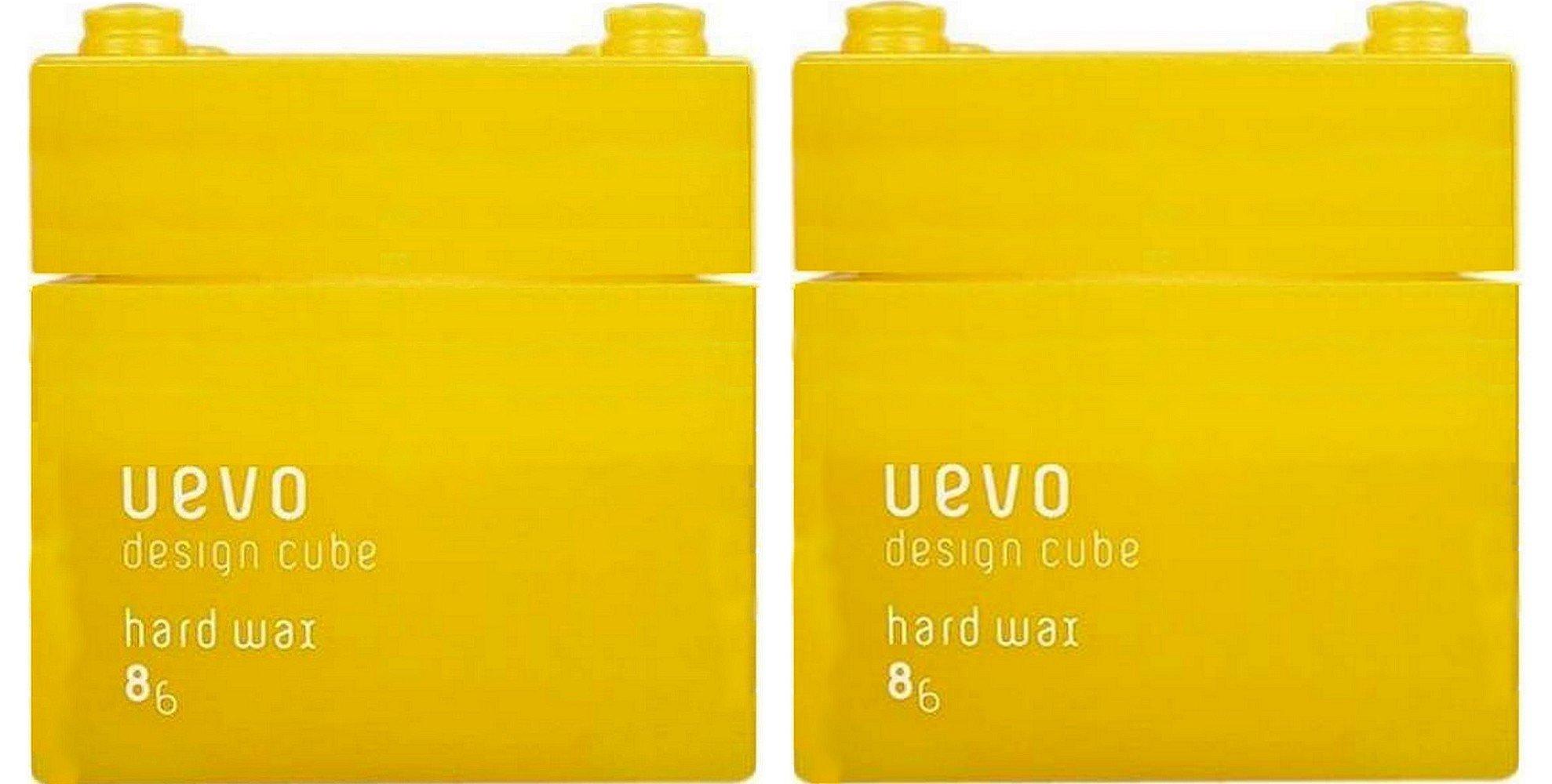 [Set of 2] DEMI uevo Design Cube Hard Wax 80g