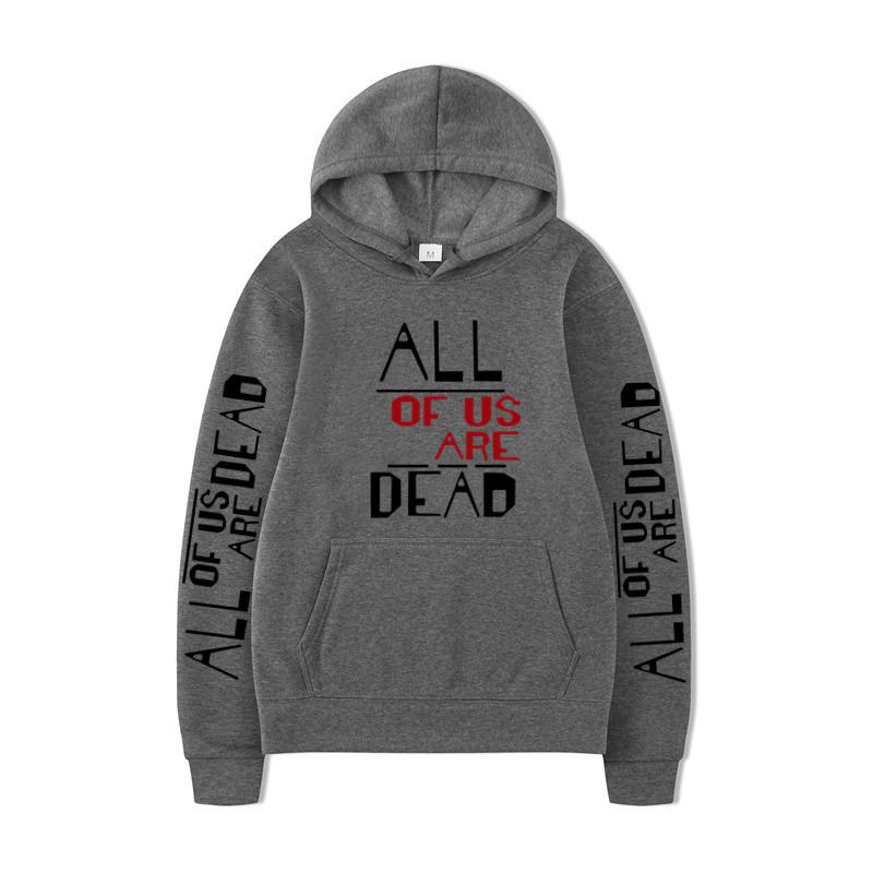 All of Us Are Dead Korean Drama Print Men's Hoodie Vintage Unisex Pullover Men Graphic Hoody Tops Oversize Clothing