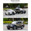 Simulation 1/32 Mitsubishi Pajero Automobile Model Alloy Die Cast Body Strong and Durable Children's Toy Car Model with Sound and Light