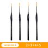 3/4/5/9pcs Miniature Paint Brushes Set Artists Micro Detail Fine Tip Paintbrushes for Gouache Watercolor Oil Acrylic Face Paint