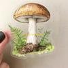 W89C 50Counts Mushroom Decorative Sticker for Scrapbooking Water Bottle Phone Case