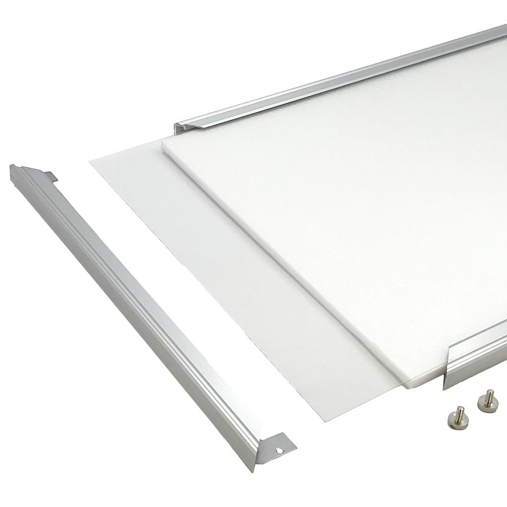 IPS Beauty Panel Silver B2 Aluminum Poster Panel