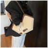 Retro woven bag women's large-capacity new autumn and winter casual shoulder underarm bag commuter tote bag