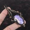 Lepidolite Pendant Copper Wire Wrapped Pendant Gemstone Jewelry Designer Pendant Gift For Engagement Copper Jewelry Handmade Antique Pendant