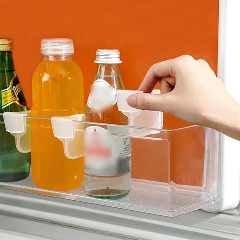 Trennwand Kühlschrank Lagerung Versenkbare Regal Organizer Lagerung Küche