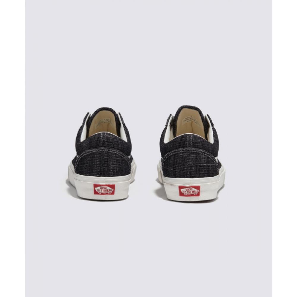 Vans Old School    Threaded Denim  Black White Vn000cr5y281