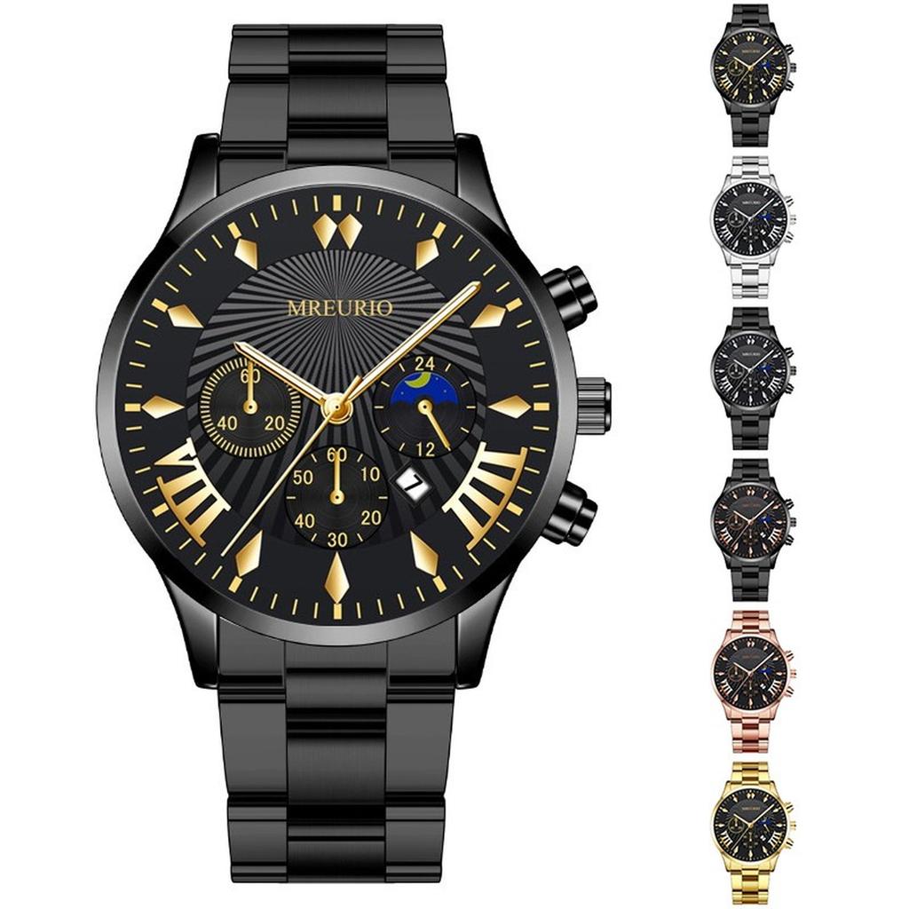 Men's Waterproof Luminous Running Alarm Clock Watch