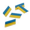 5 SZT. Naklejki kopułkowe z flagą państwową, naklejki epoksydowe z flagą ze stopu aluminium na motocykl, samochód