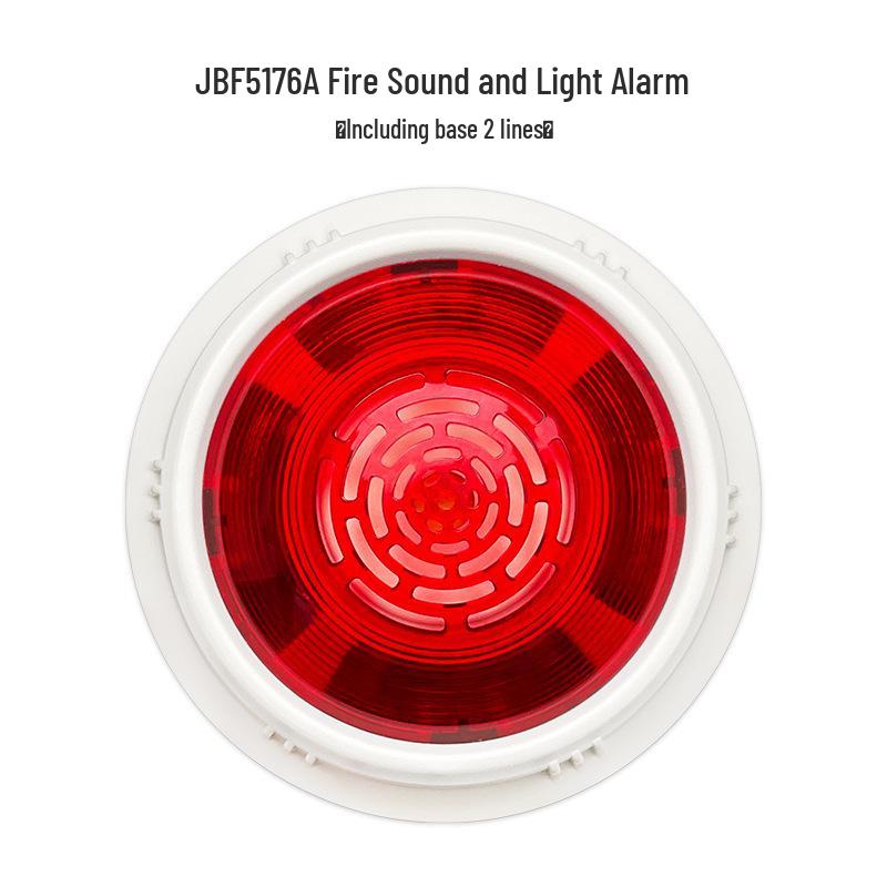 Beida Qingniao JBF4375A Vierdraht- und JBF5176A Zweidraht-Brandmelder (Ton und Licht)