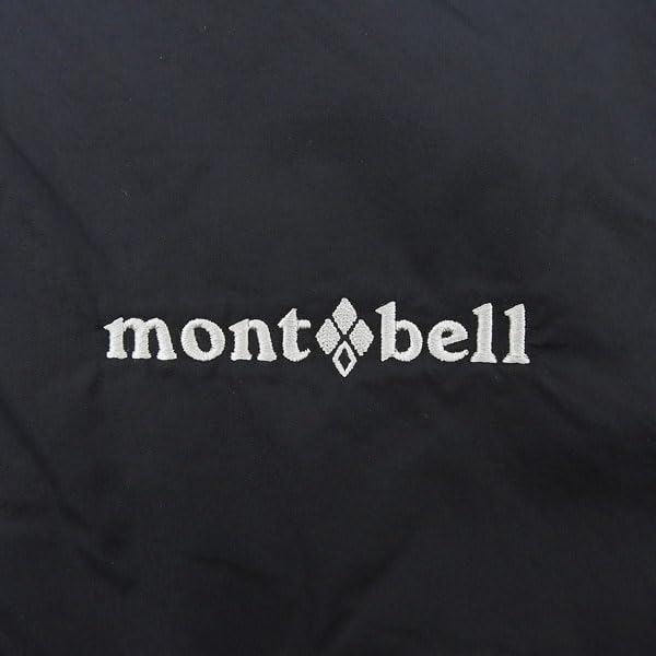 Mont-bell Light Shell Parka, Men's Windbreaker Jacket, Model 1106645, Black (BK), Size L. Lightweight, weather-resistant