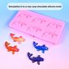 Food Grade Silicone Fish Chocolate Molds With 6 Cavities Kitchen Baking Tool Ideal For Candy Jellies And Baking Crafts