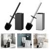 Freestanding Toilet Brush and Holder Stainless Steel Toilet Bowl Brush for Bathroom Toilet Accessories Enduring