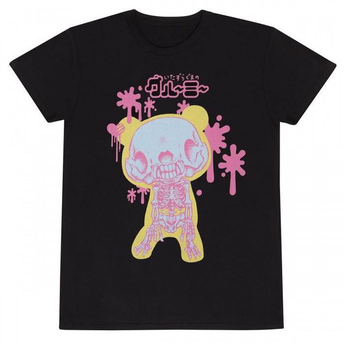 Gloomy Bear Unisex Adult Painted Skeleton T-Shirt