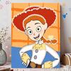 Disney Pearl Art Toy Story's Jessie DIY Handmade Pearl & Gemstone Art Kit Special Shapes Home Wall Decor Crafts