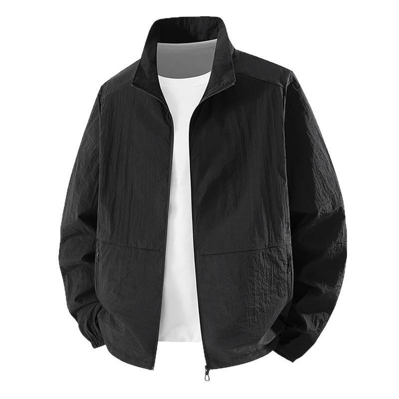 Trendy European Lightweight Windproof Bomber Jacket
