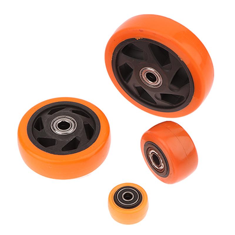 Pvc Caster Wheel Double Bearings High Load Capacity Wear Resistance Furniture Wheels Replacement