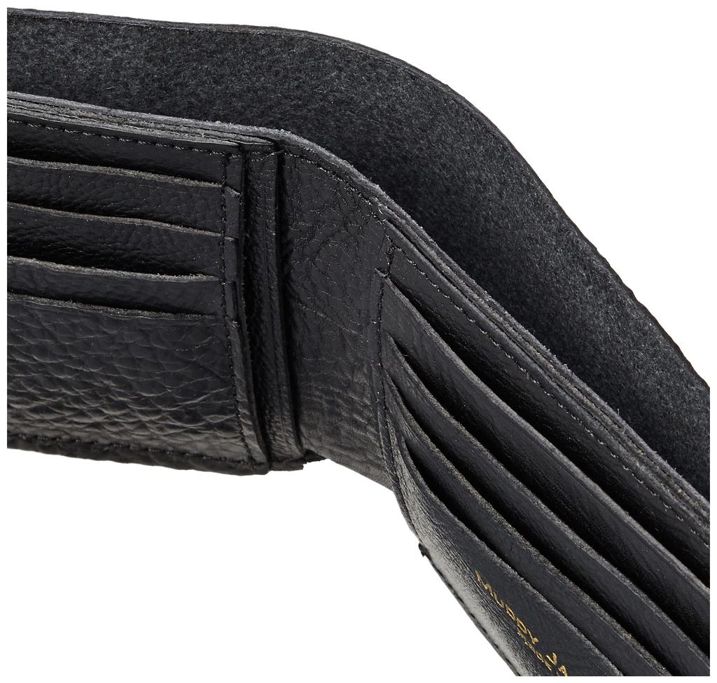 Jack NUDE Leather Genuine Made In 76150 [Maddy Soup] > Bi-fold Wallet, Leather, Cowhide, Japan, No. (Black)