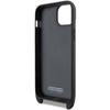 Bmw Bmhcp15S23Psvtk Iphone 15 / 14 / 13 Czarny/Black Hardcase M Edition Carbon Tricolor Lines & Strap