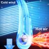 Bladeless Portable Neck Fan USB Rechargeable Mini Cooling Fan Silent Hands-Free Wearable Neck Cooler for Outdoor Travel