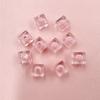 Bracelet Transparent Fashion DIY Jewelry Accessories Keychain 10Pcs Square Beads Making Material Bright Face Sandwich Acrylic 10mm  Accessories